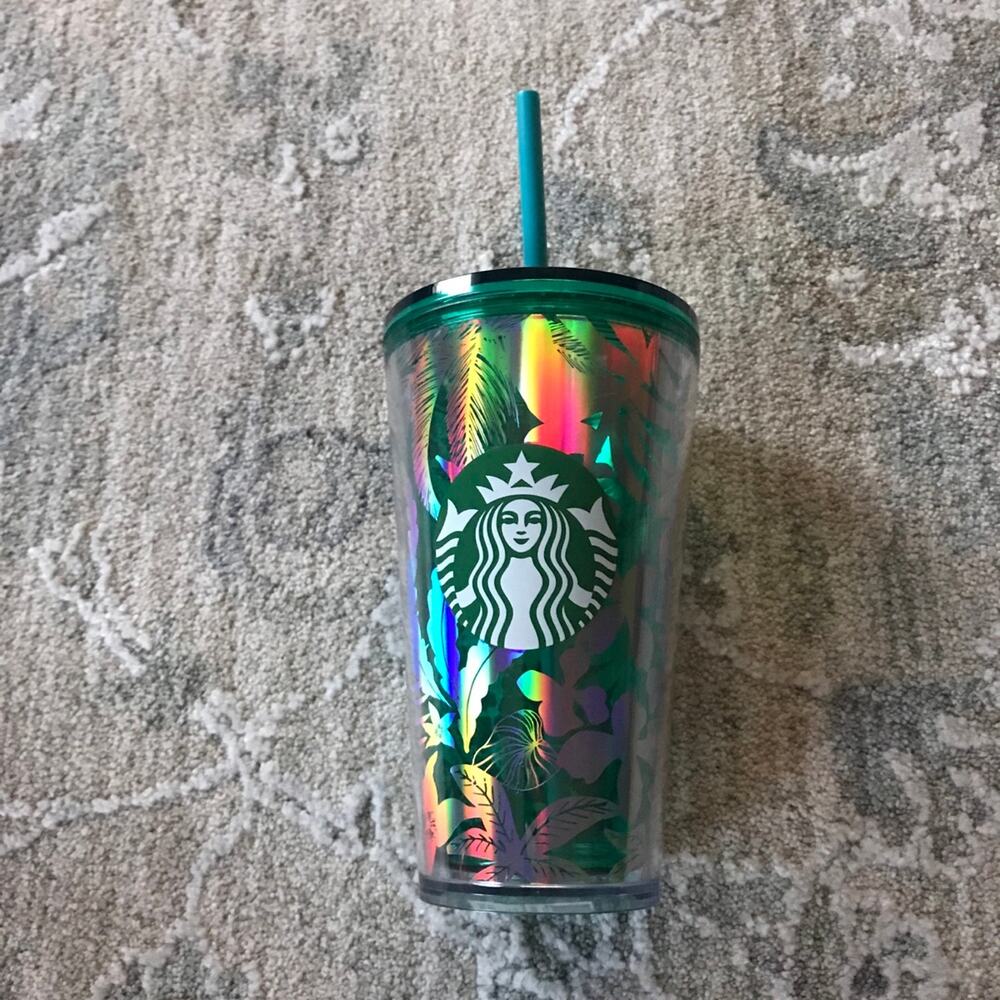 NWT Starbucks Jungle Green Tumbler